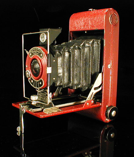 All Distance Ensign folding model in Red.